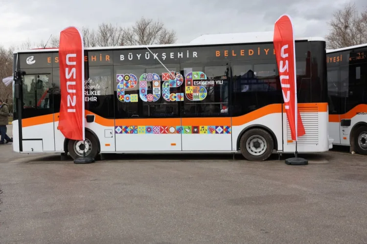 Eskişehir’e 25 Yeni Otobüsle Ulaşımda Devrim