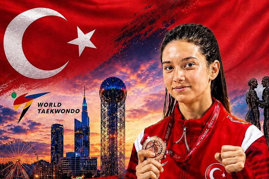 Eslin Göktepeli, Gürcistan’da Bronz Madalya Kazandı!