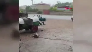 Niğde'de dolu yağışı! Meteoroloji'den uyarı geldi