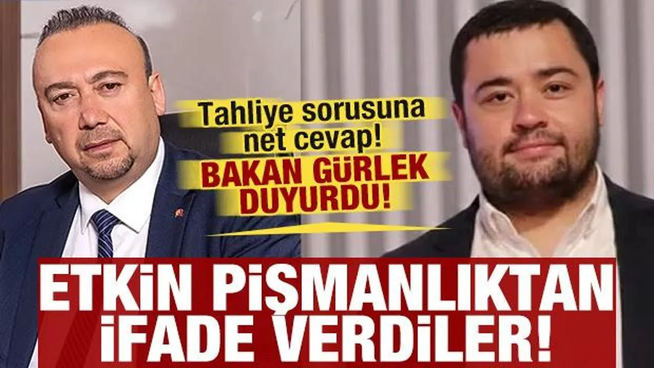 Etkin Pişmanlıkla İtiraflar Geliyor!