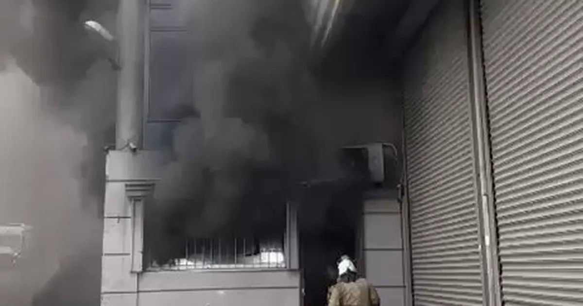 Eyüpsultan’da Depo Yangını: Korku Dolu Anlar!