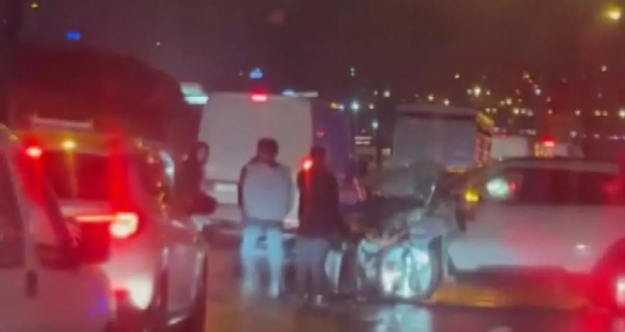 Eyüpsultan’da Zincirleme Kaza: 1 Yaralı!