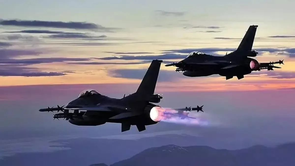 F-16’lar Karadeniz’de İHA Avladı!