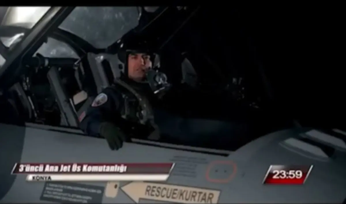 Şehit pilot İbrahim Bolat'ın görüntüleri yürek sızlattı.