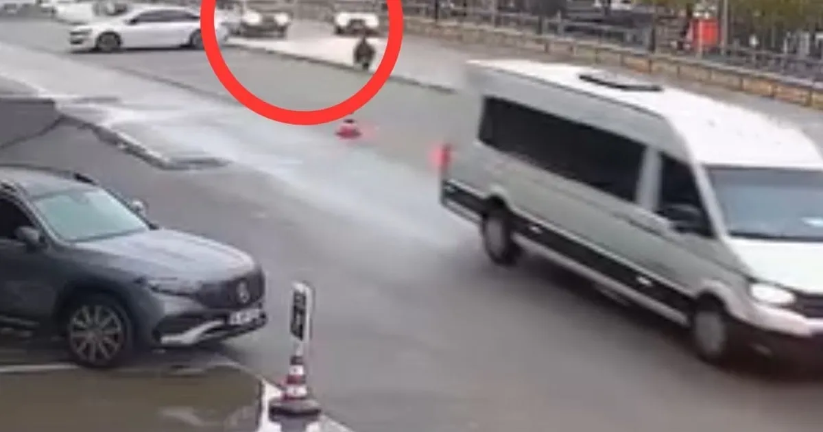 Facianın Eşiğinden Dönülen Kaza Anı Güvenlikte!