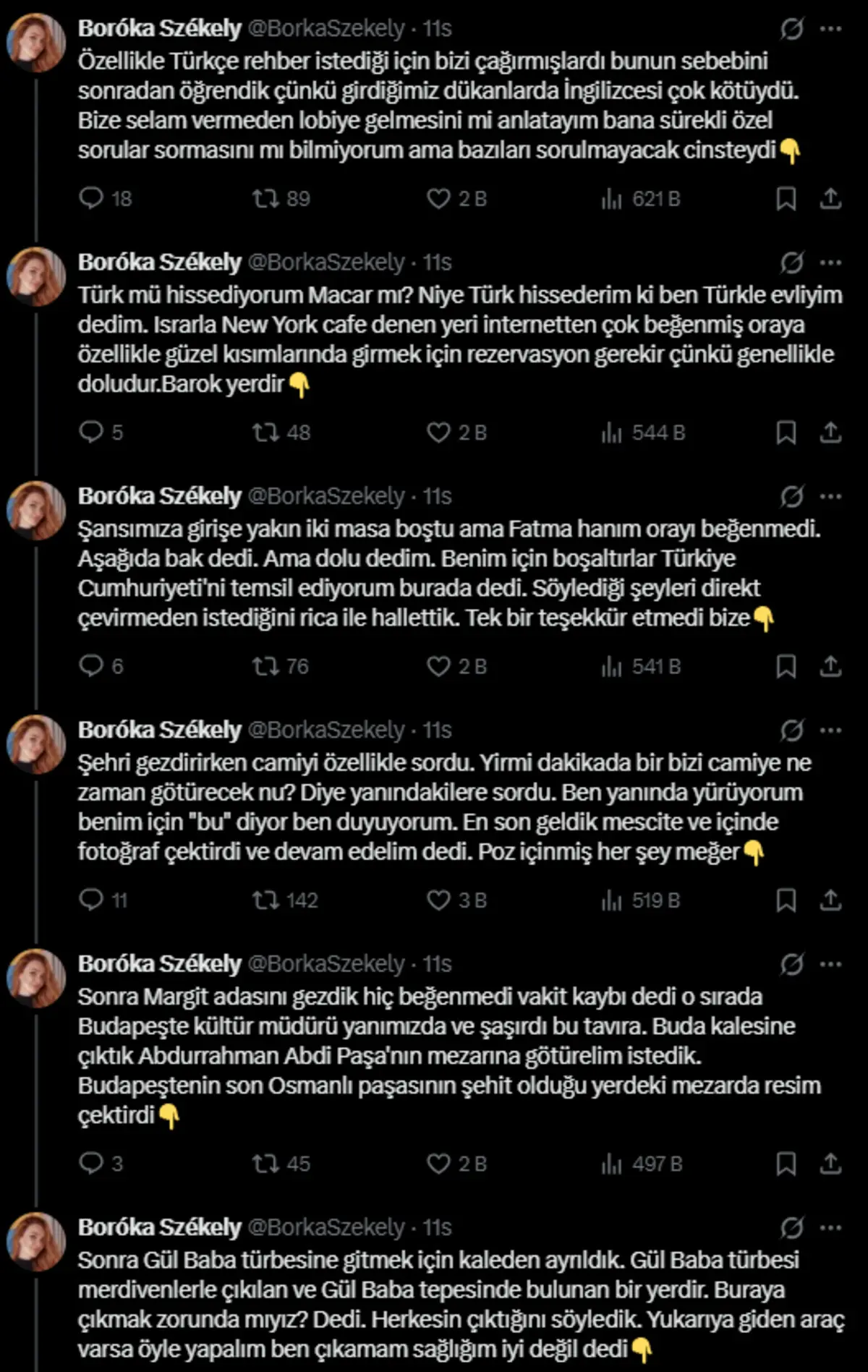 Bu kez de Fatma Betül Sayan Kaya nın Budapeşte gezisi gündemde: