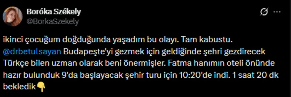 Bu kez de Fatma Betül Sayan Kaya nın Budapeşte gezisi gündemde: