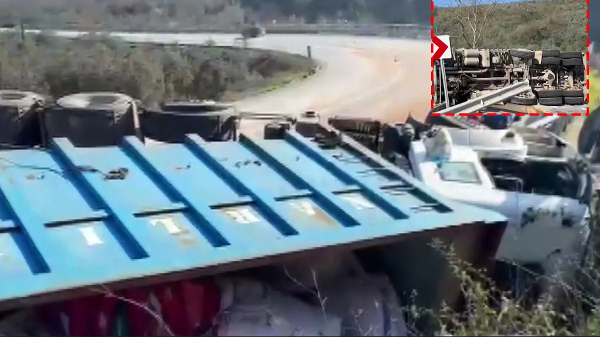 Feci Kaza: 3 Yaralı, Trafik Akışı Durduruldu!