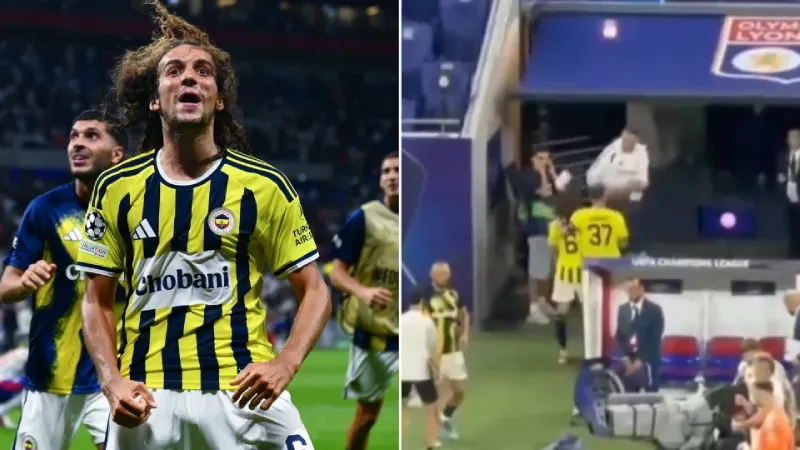 Fenerbahçe Galibiyeti Sonrası Tünelde Kavga!