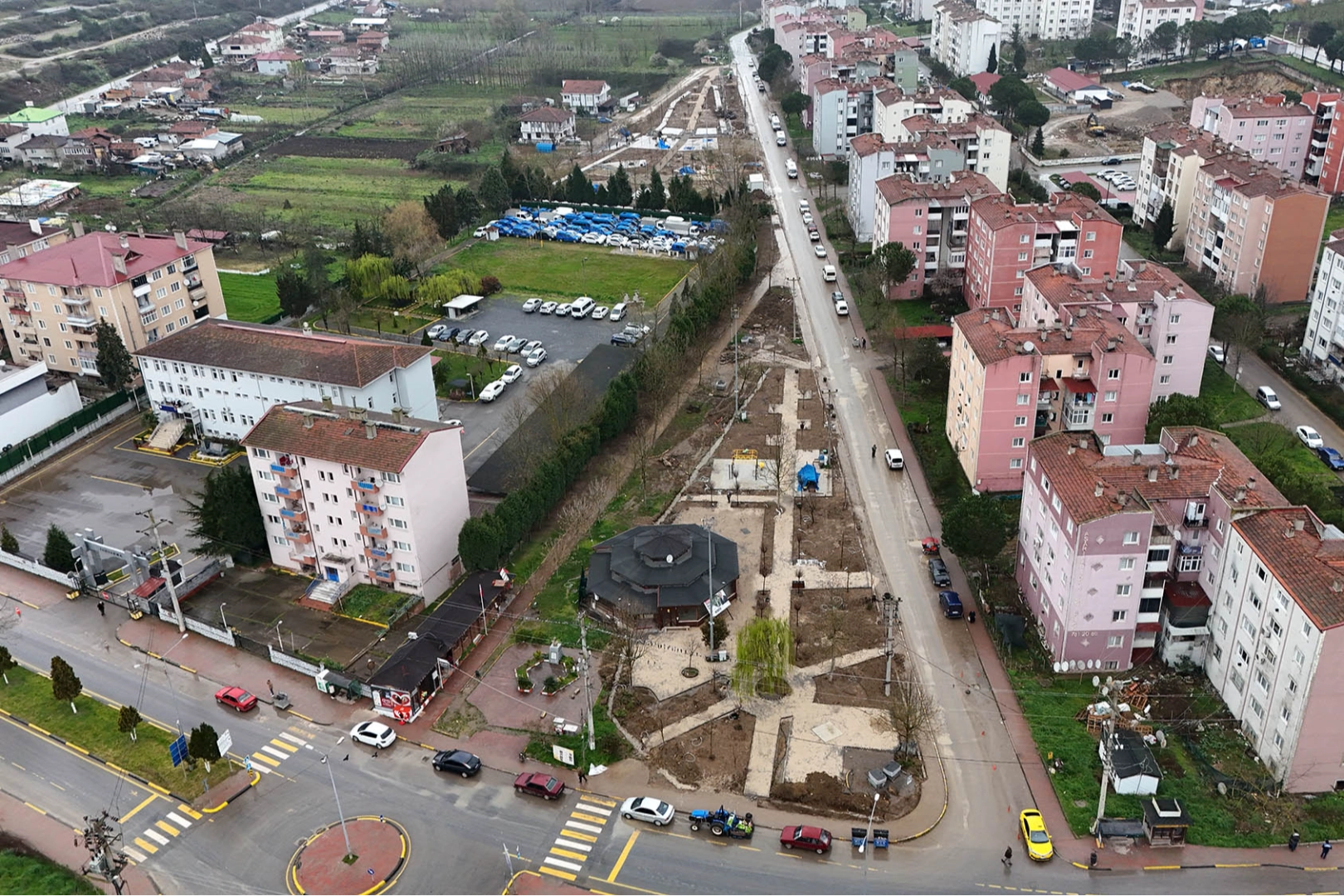 Ferizli’de Atatürk Parkı Projesi Hızla İlerliyor!