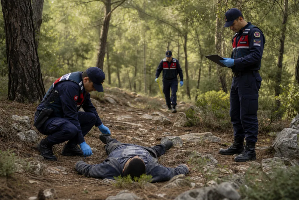 Fethiye’de Ormanda Ölümcül Olay