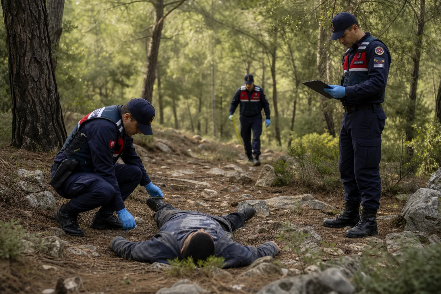 Fethiye’de Ormanda Ölümcül Olay
