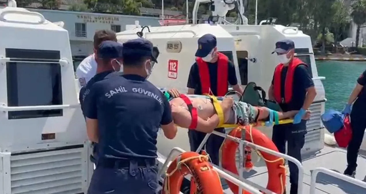 Fethiye’de Turist Denizde Baygınlık Geçirdi!