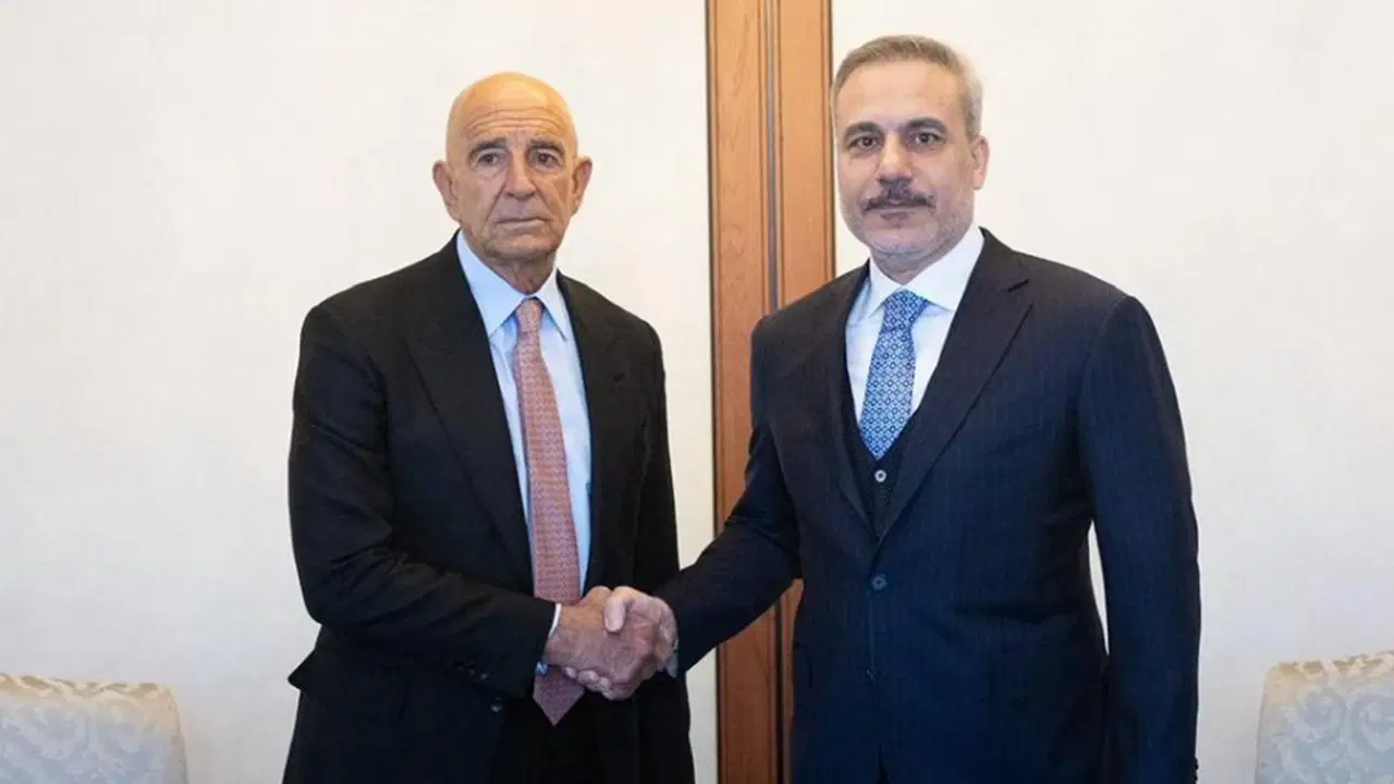 Fidan, ABD Büyükelçisi Barrack ile Görüştü