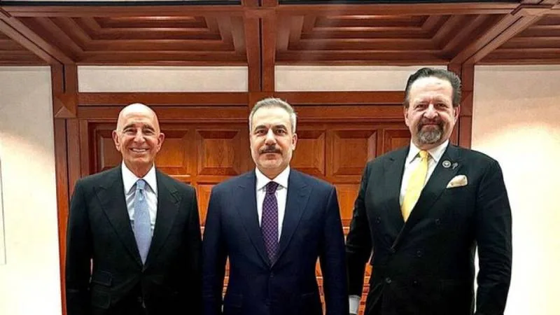 Fidan, ABD Büyükelçisi ve Trump Danışmanı ile Buluştu