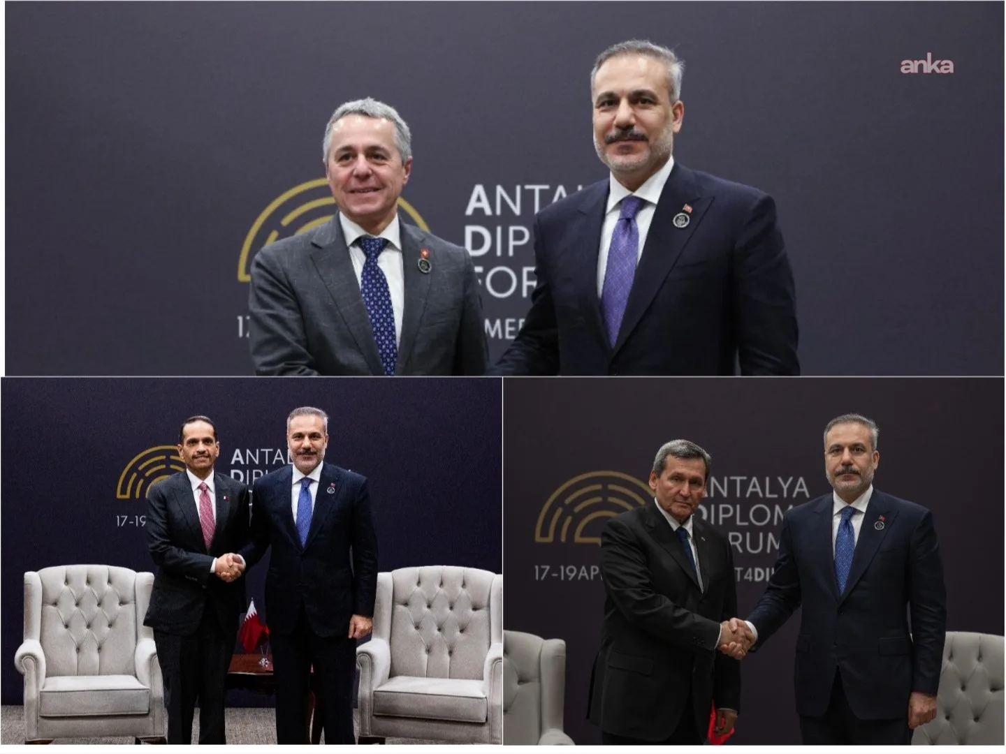 Fidan’dan Diplomasi Forumu’nda Çarpıcı Temaslar