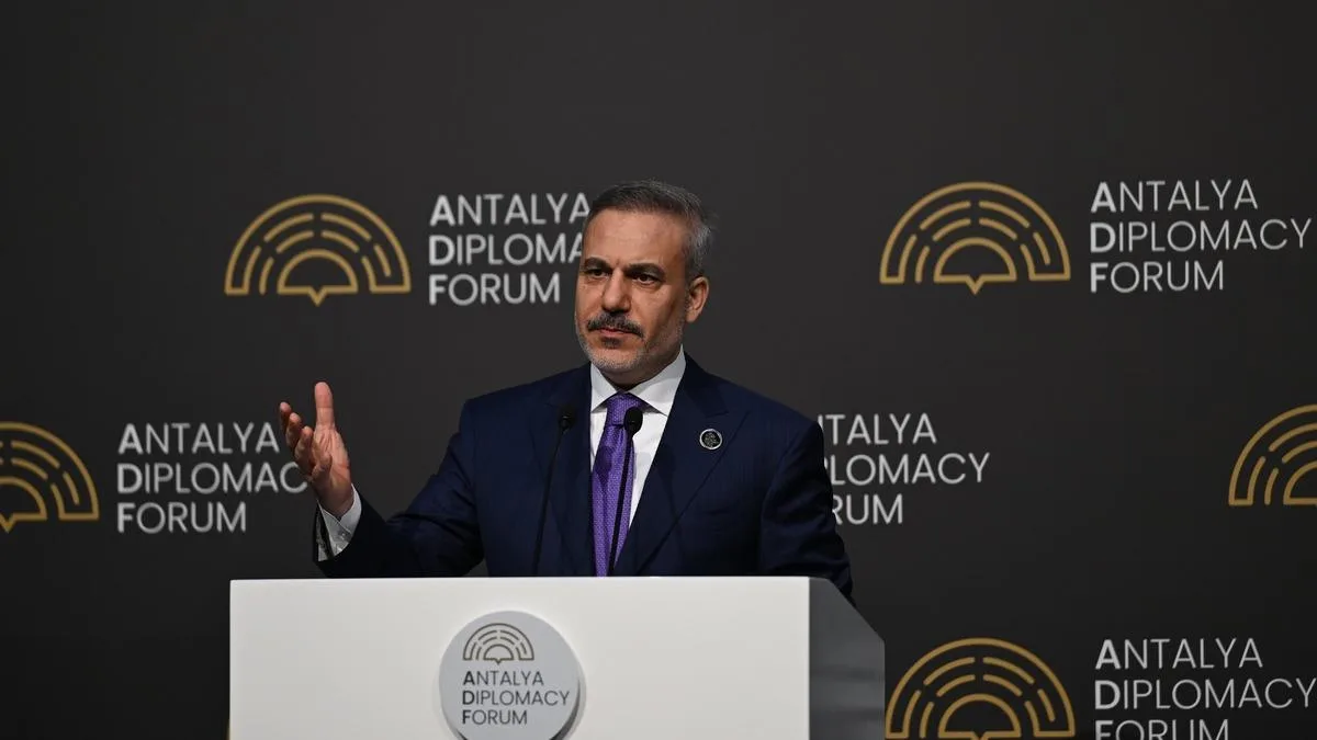 Fidan: Diplomasi Zirvesinde Kritik Mesajlar Verdi