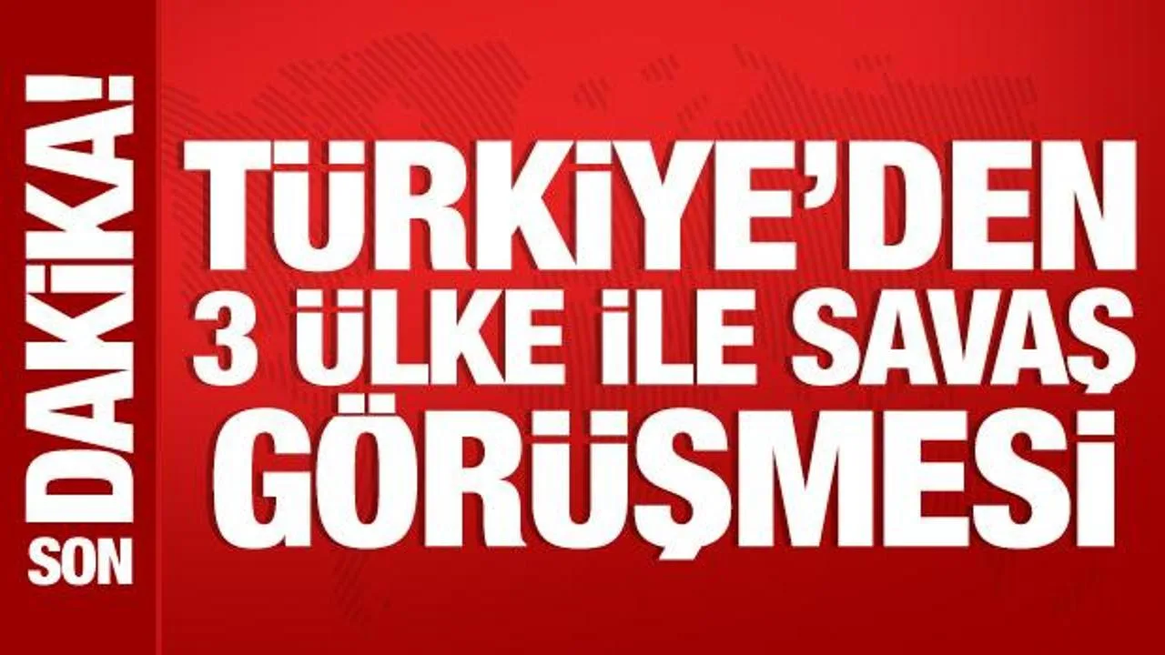 Fidan, Dışişleri Bakanlarıyla Savaş Görüşmesi Yaptı