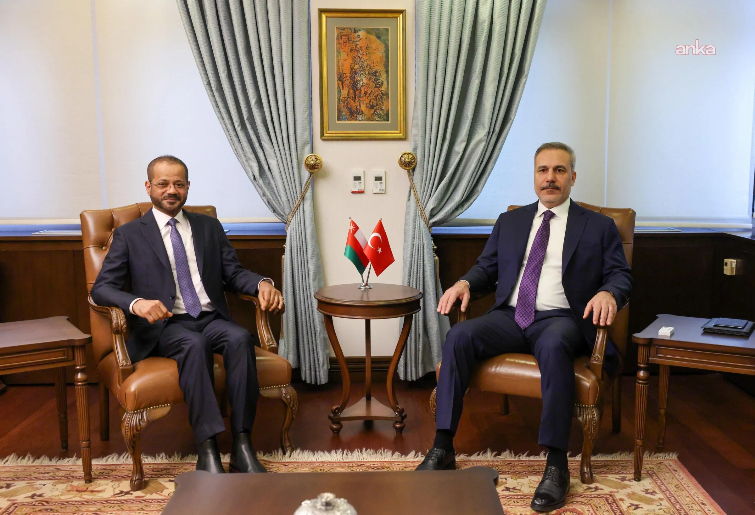 Fidan ve Al Busaidi’den İran-ABD Görüşmesi Değerlendirmesi
