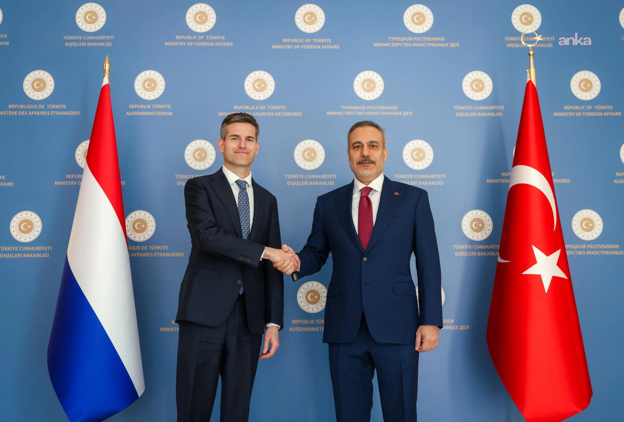Fidan ve Berendsen’den İkili İlişkiler Görüşmesi