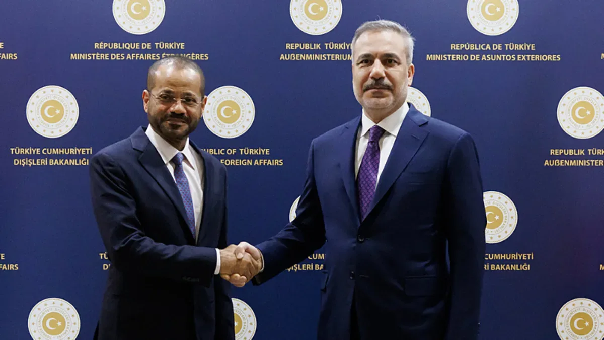 Fidan ve Busaidi’den kritik görüşme gerçekleşti!