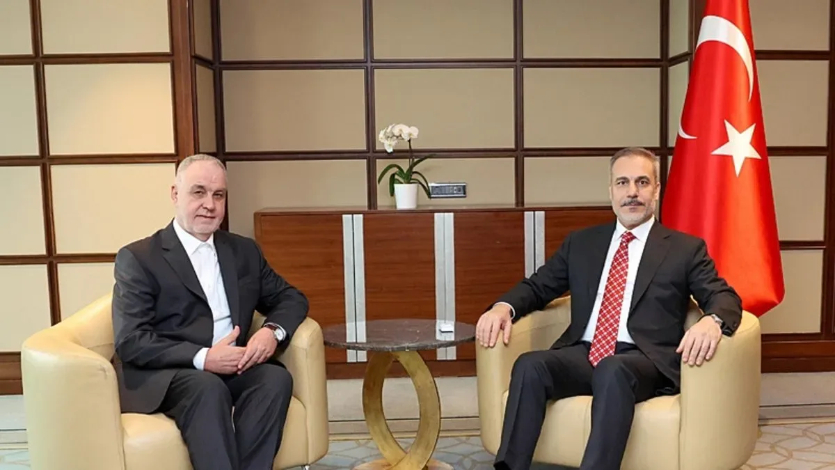 Fidan ve Kavazoviç’ten İstanbul’da kritik görüşme