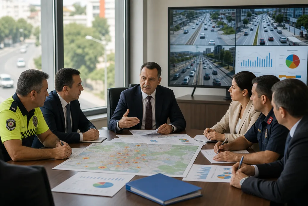 Finike’de Trafik Kazalarına Karşı İlk Adım Atıldı