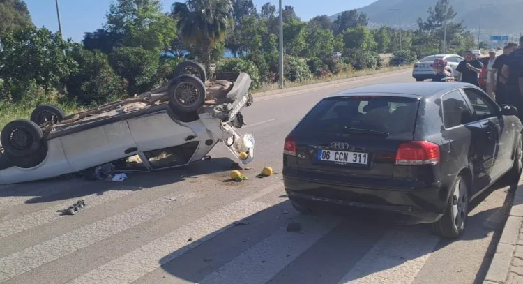 Finike’de Trafik Kazası: 1 Yaralı!