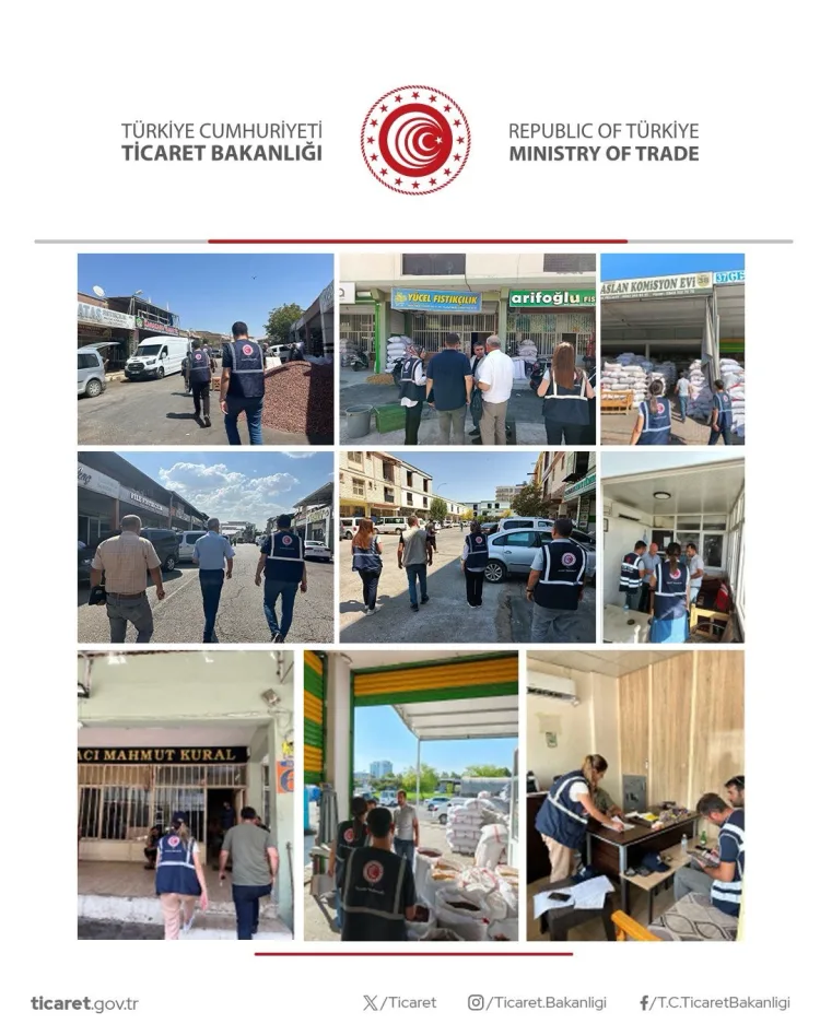 Fıstık Sektöründe Denetim: 105 Firma İncelendi!