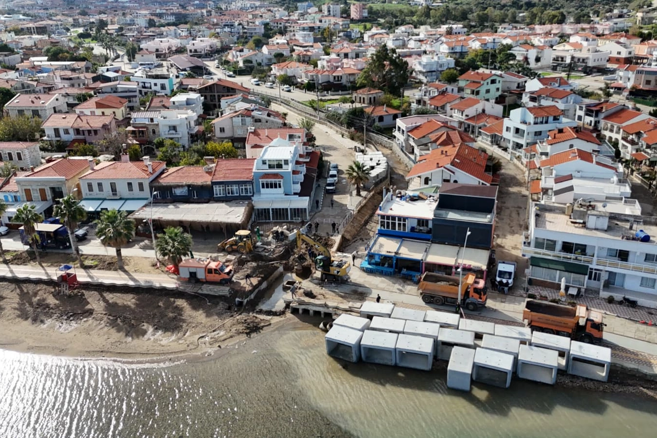Foça’da Taşkın Riski Ortadan Kalktı!