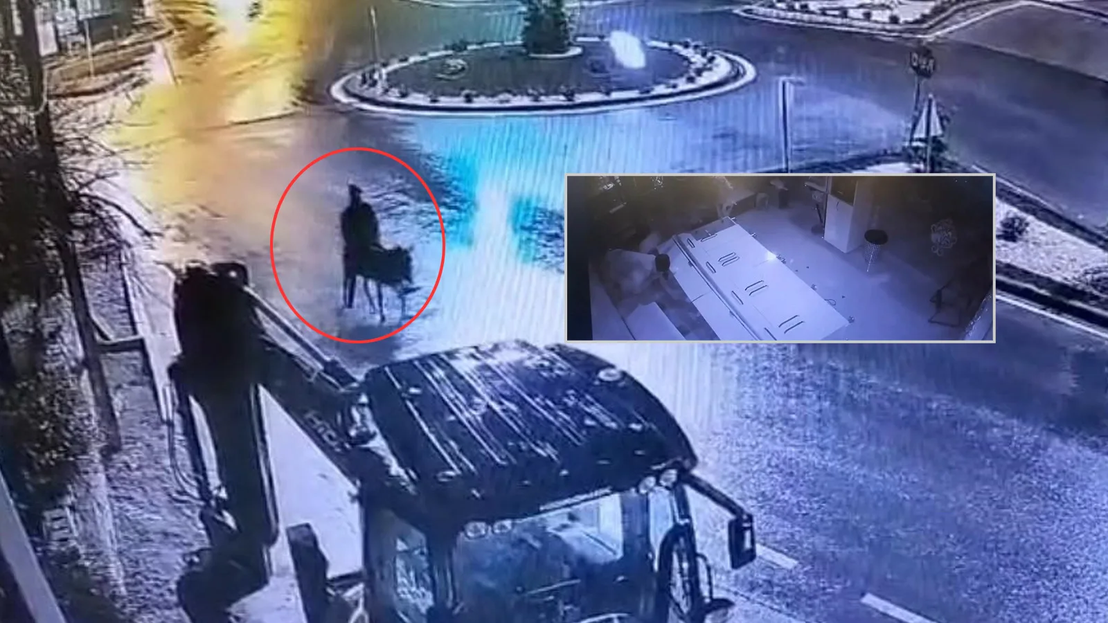 Forkliftle Soydu, Eşekle Kaçtı: Hırsız Yakalandı!