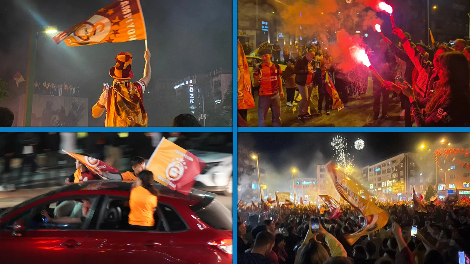 Galatasaray 26. Şampiyonluğunu Coşkuyla Kutladı!