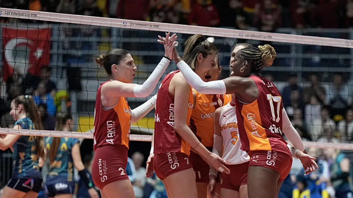 Galatasaray, CEV Cup’ta Şampiyonluk Peşinde!