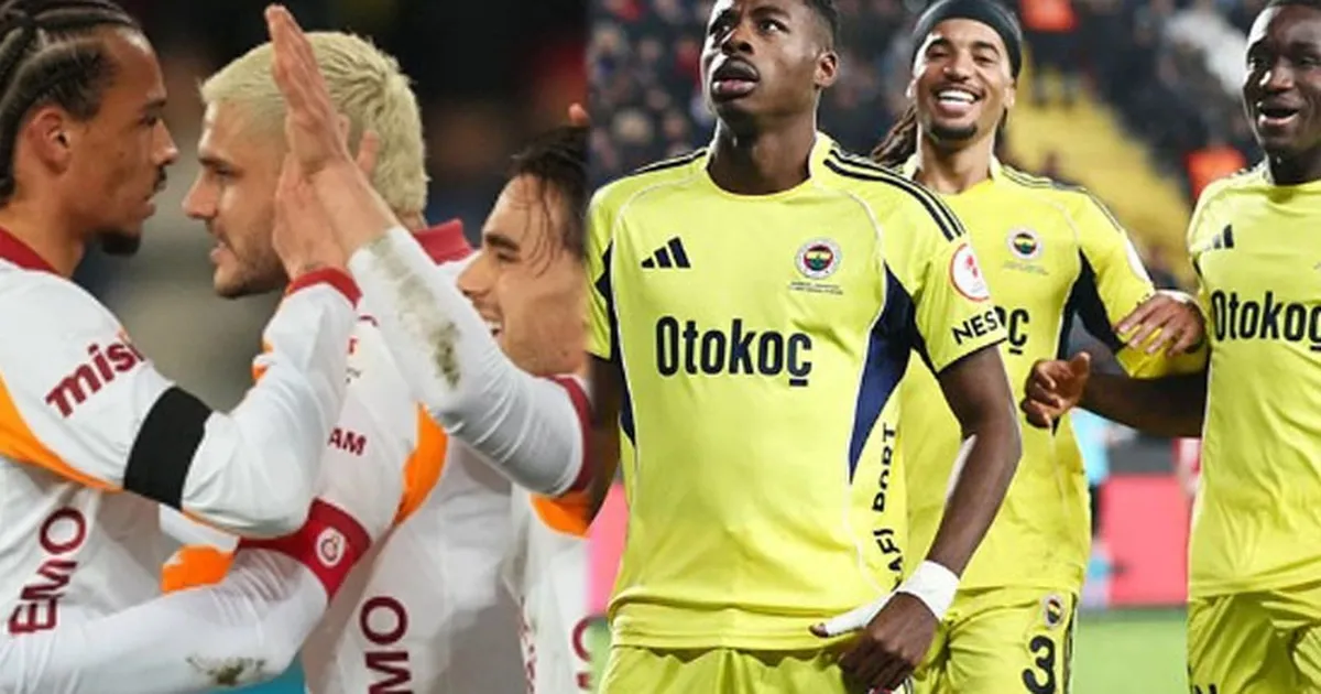 Galatasaray-Fenerbahçe Derbisinde Şampiyonluk Heyecanı!