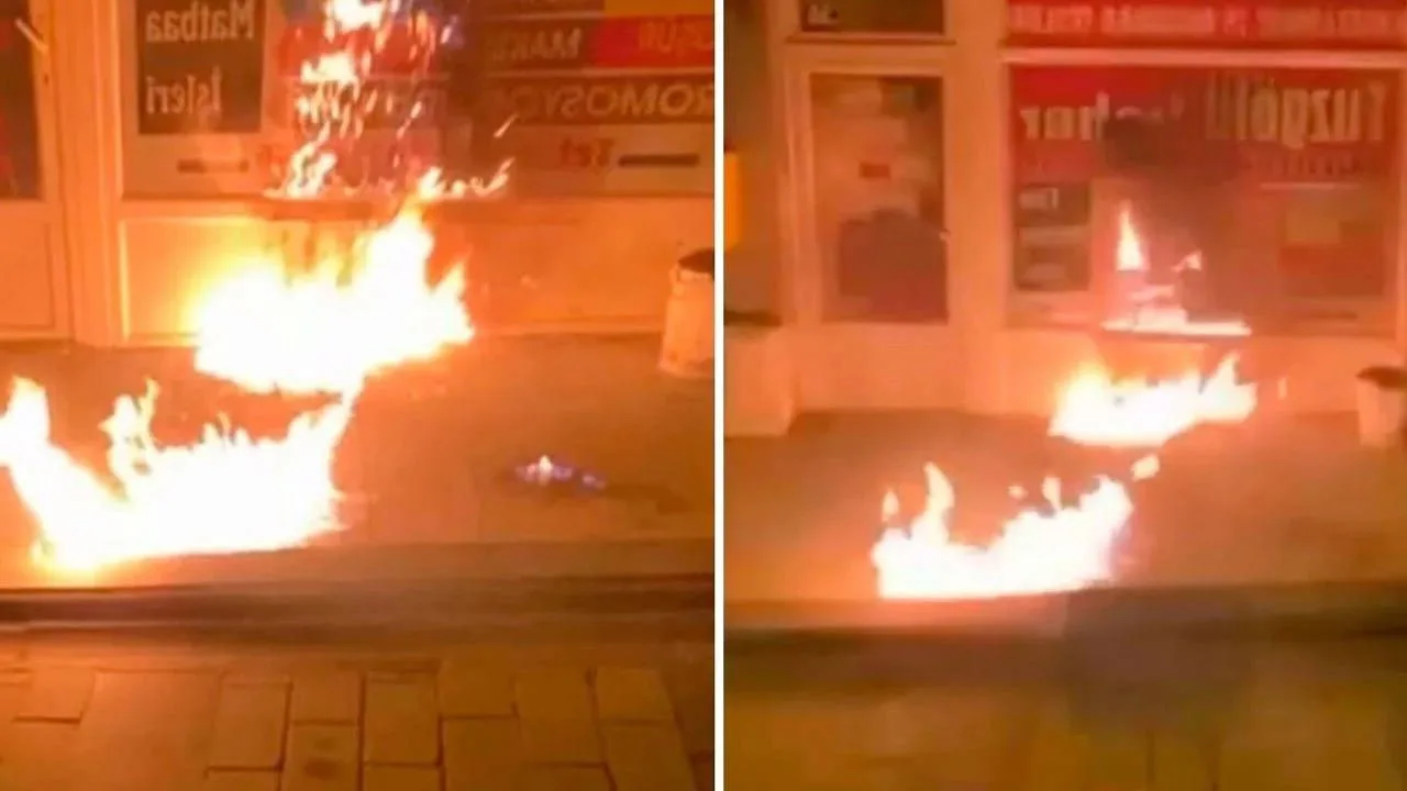 Gazete Ofisini Yakan Muhabir Canlı Yayında İsyan Etti!