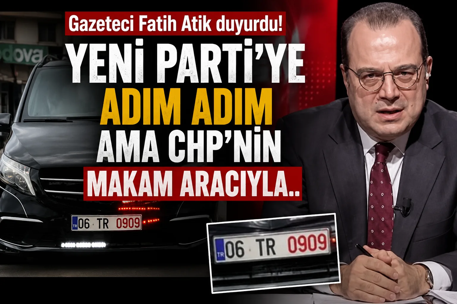 Gazeteci Fatih Atik Özgür Özel’in yeni skandalı duyurdu!