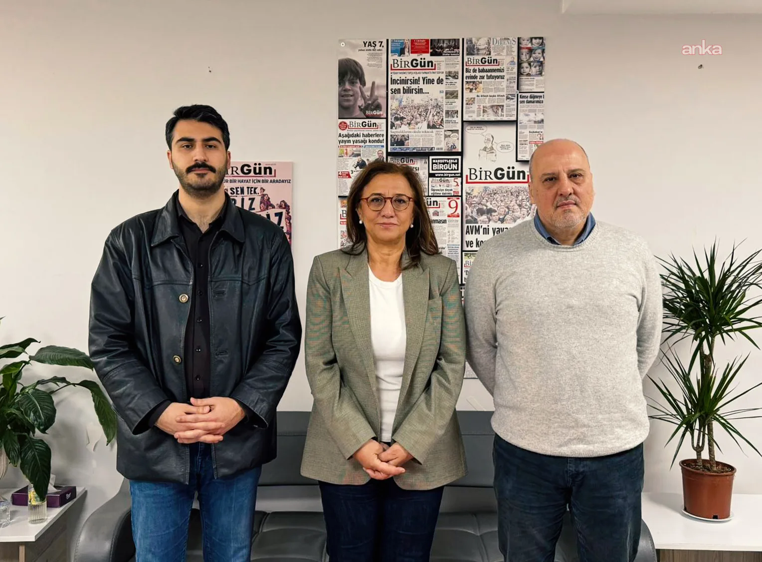 Gazeteci İsmail Arı’ya Destek Ziyareti