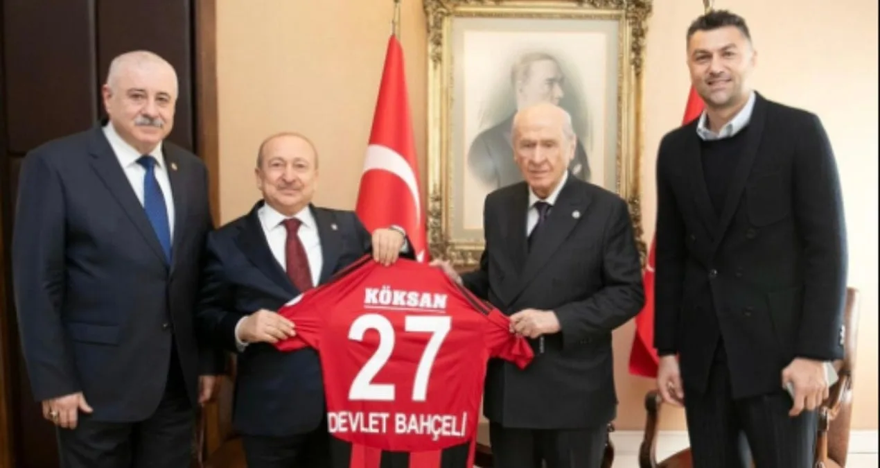 Gaziantep FK’dan Bahçeli’ye Özel Ziyaret