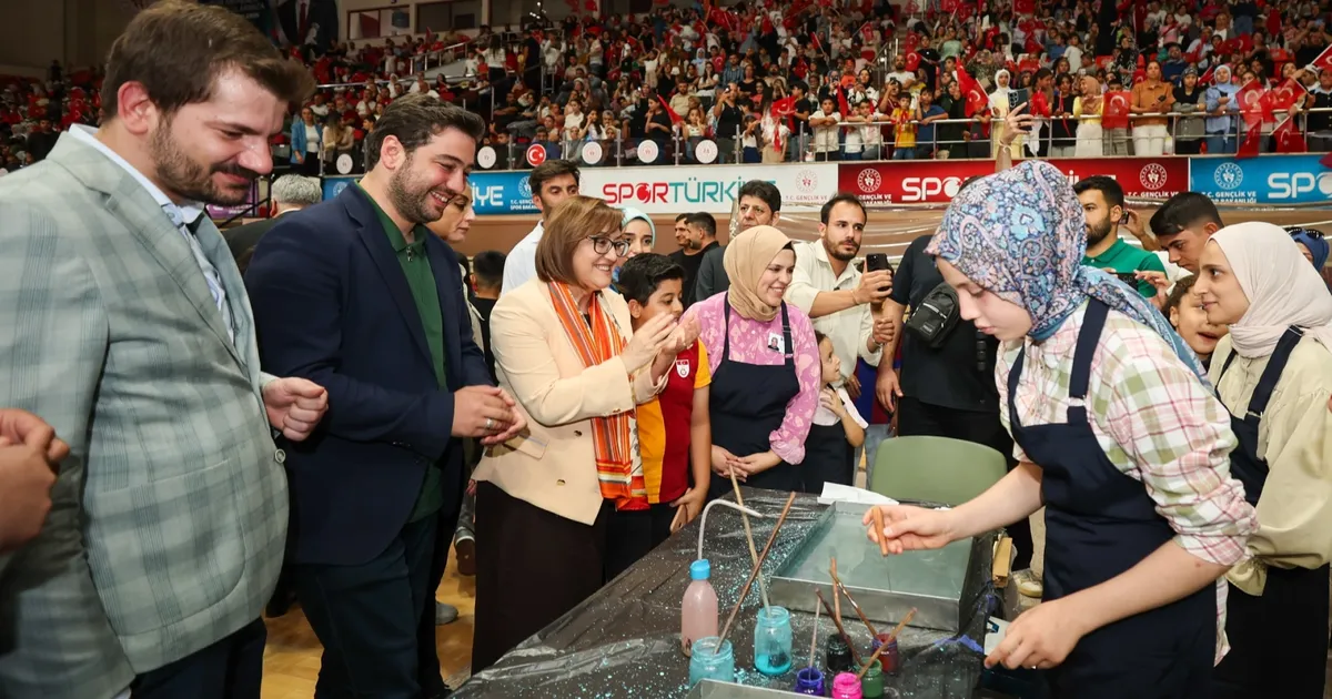 Gaziantep’te 55 Bin Öğrenci Yaz Olimpiyatlarına Veda