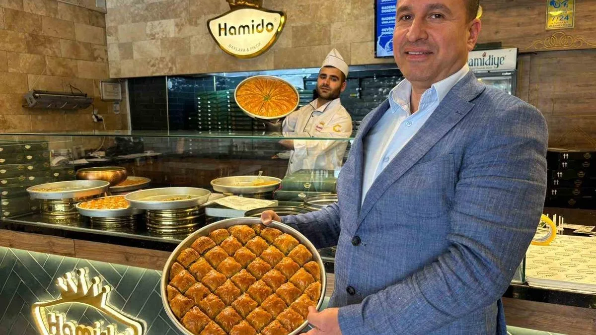 Gaziantep’te Bayram Öncesi Baklava Coşkusu