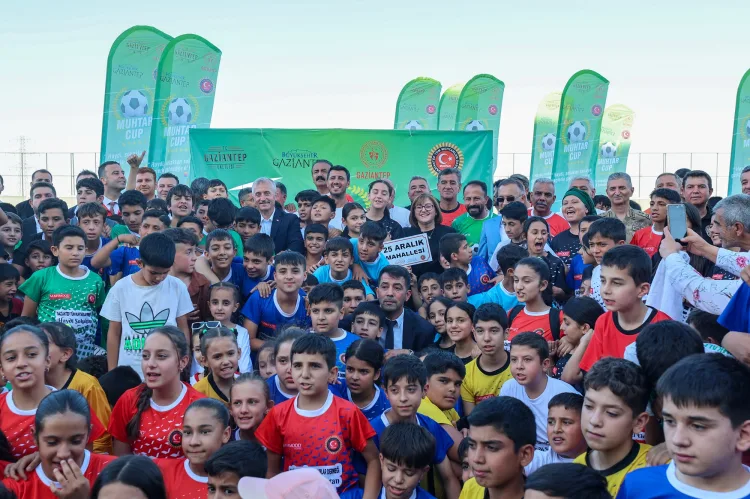 Gaziantep’te Çocuklar İçin Tarihi Spor Turnuvası!