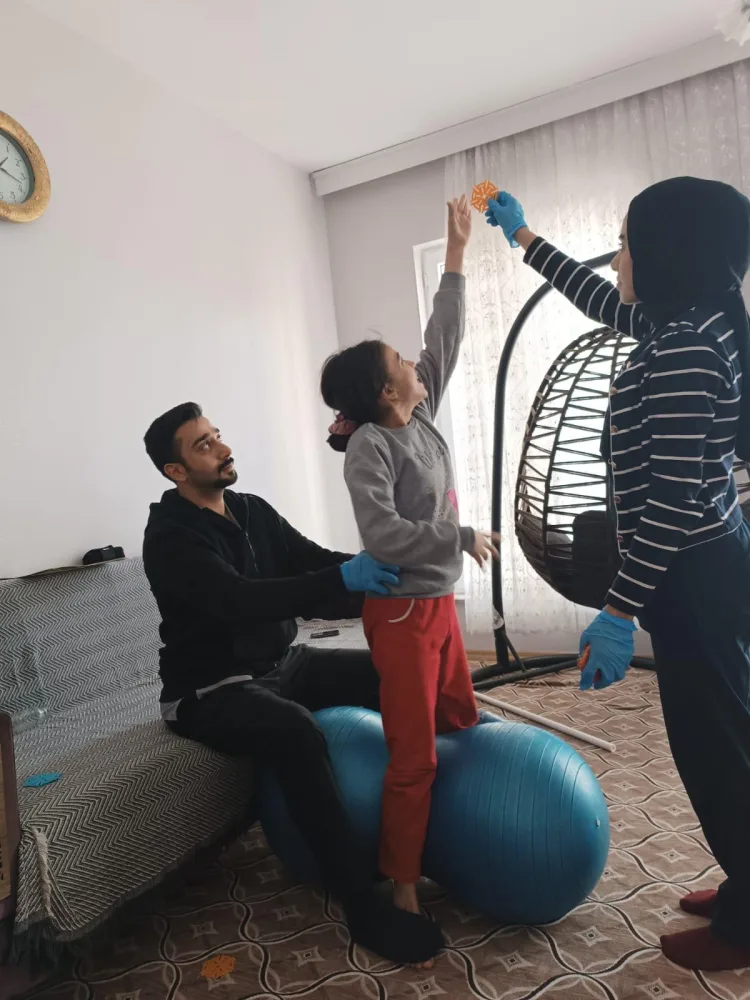 Gaziantep’te Evde Fizik Tedavi ile Hayat Kolaylaşıyor