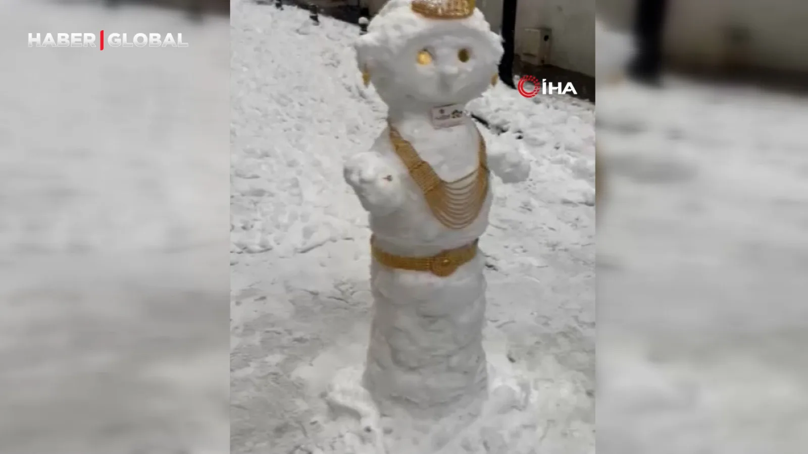 Gaziantep’te Kar, Esnafa Yaratıcı Çözüm Getirdi!