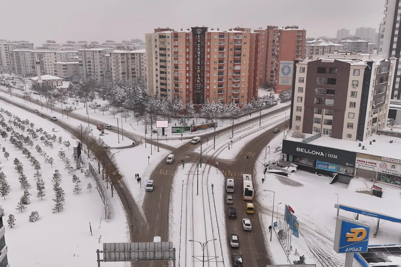 Gaziantep’te Karla Mücadele Seferberliği Başladı!
