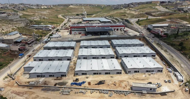 Gaziantep’te Modern Adakçılar Sitesi İnşaatı Tamamlanıyor