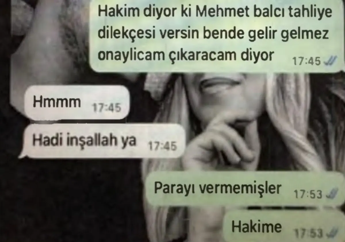Rüşvet karşılığı tahliyenin skandal yazışmaları çıktı! 6