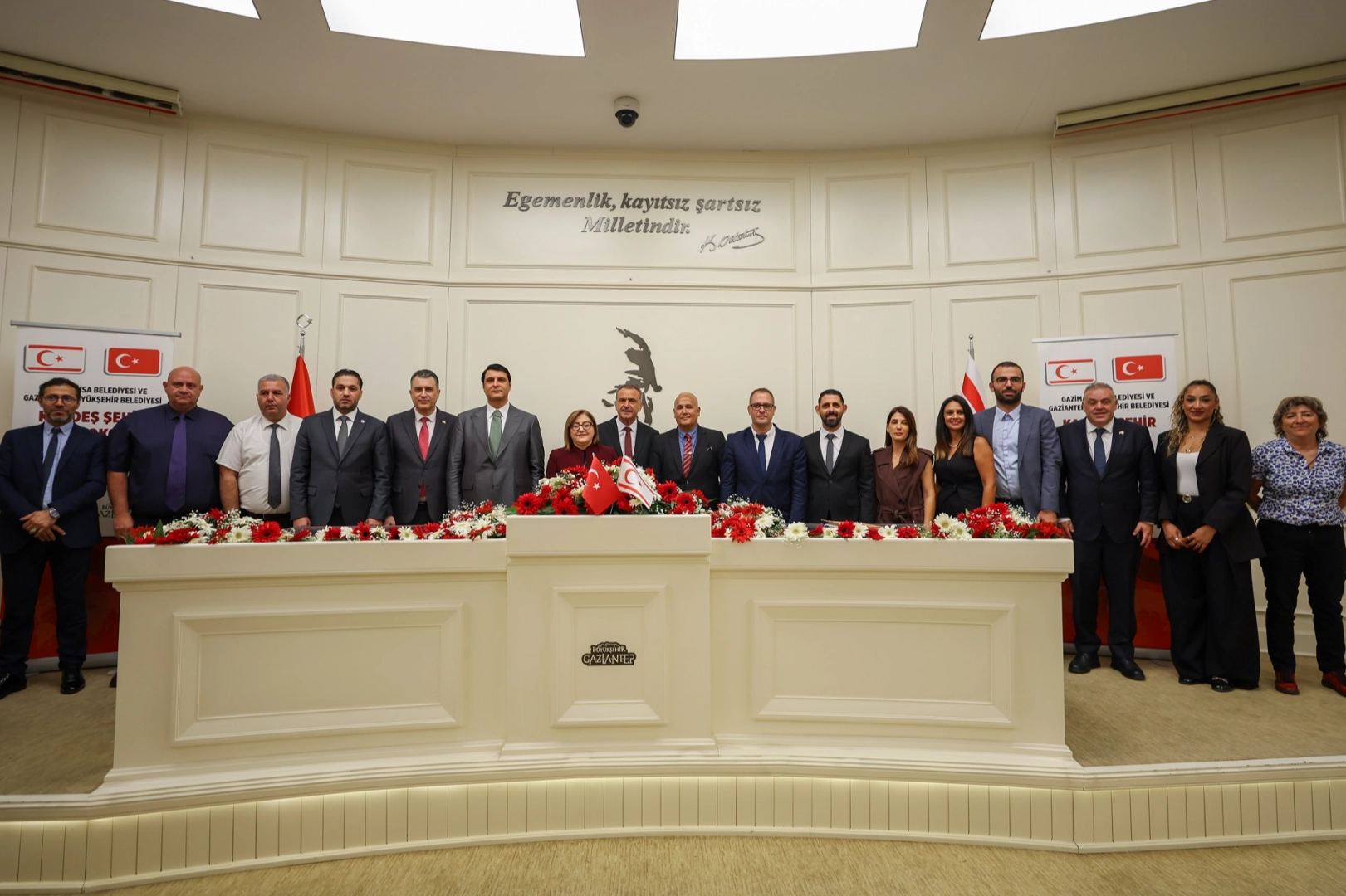 Gaziantep ve Gazimağusa Kardeş Şehir Oldu!