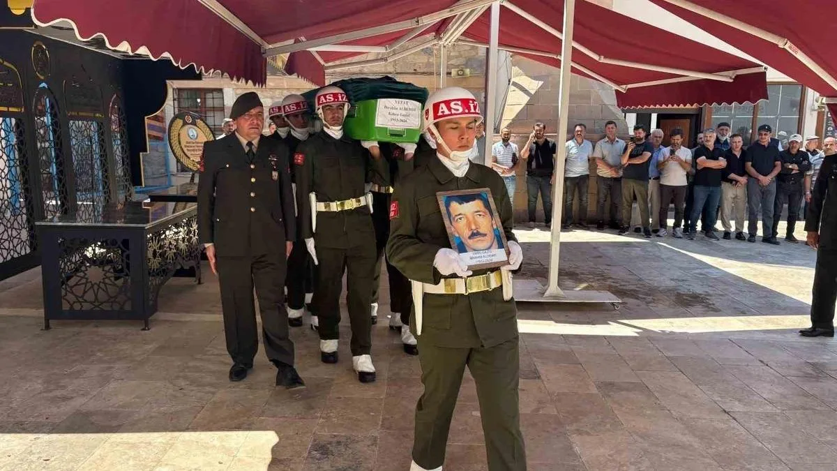 Gazimiz İbrahim Aldemir, Son Yolculuğuna Uğurlandı