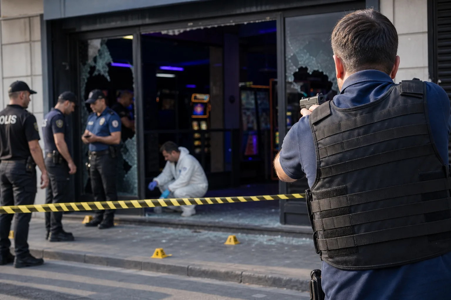 Gaziosmanpaşa’da Oyun Salonuna Silahlı Saldırı