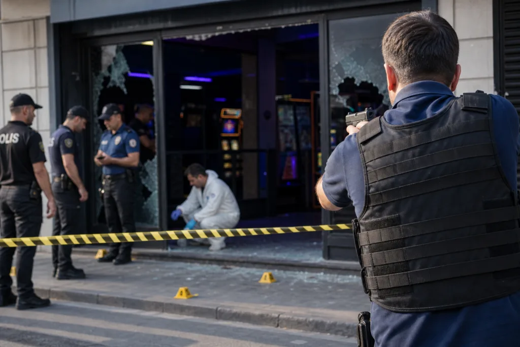 Gaziosmanpaşa’da Oyun Salonuna Silahlı Saldırı